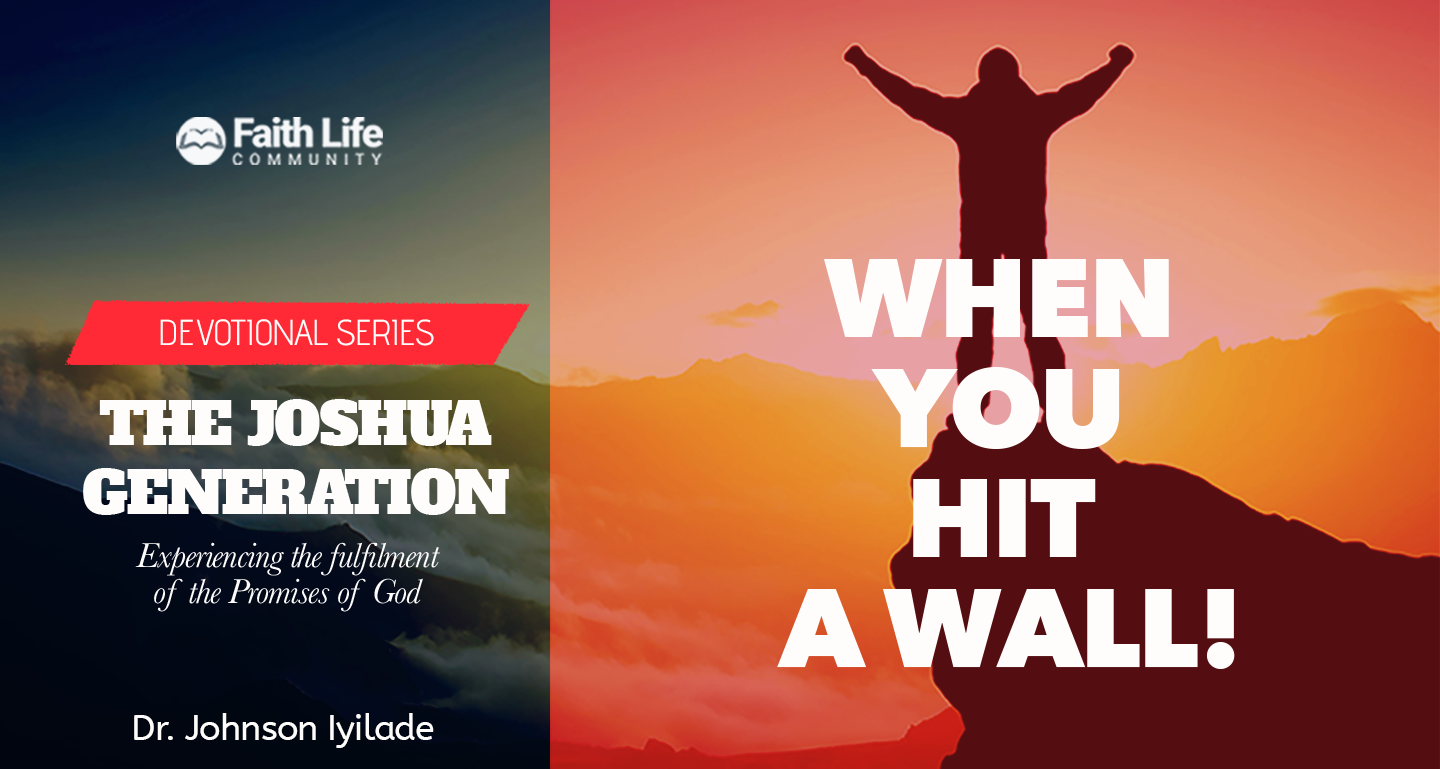 Read more about the article When You Hit A Wall!