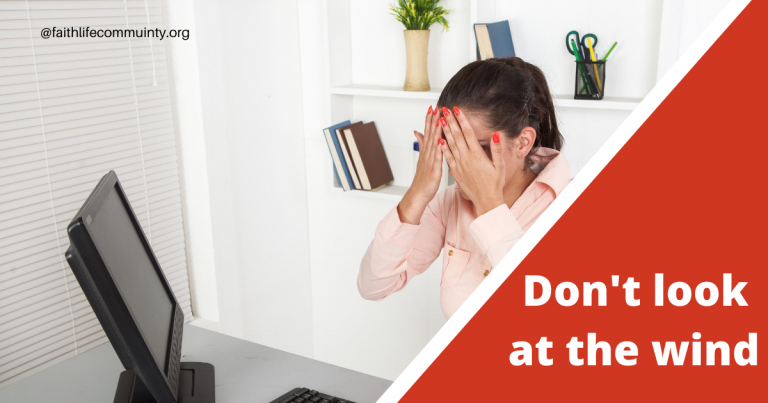 Read more about the article Don’t look at the wind: Learn how to focus on Jesus